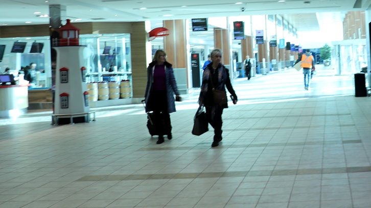 Halifax Stanfield International Airport ahead of influx of passengers bound for St. John's.