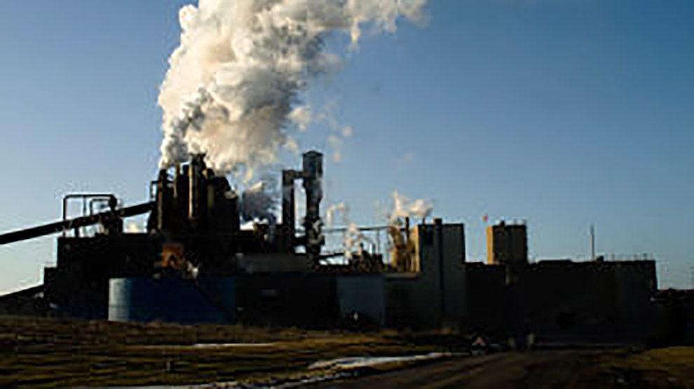 Northern pulp mill in 2009