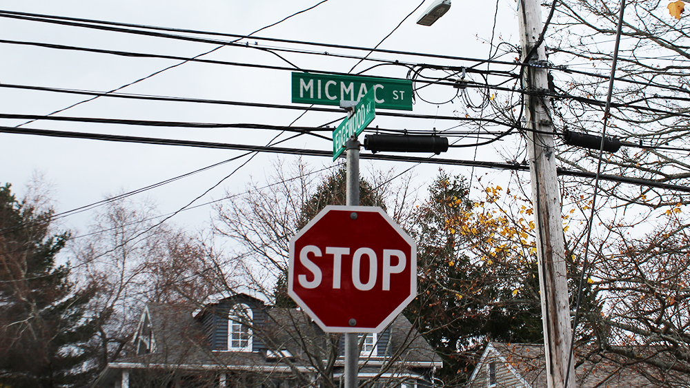 Micmac Street in Halifax is one of several streets in the HRM mentioned in Coun. Sam Austin's motion for a staff report to recommend changes to street names.
