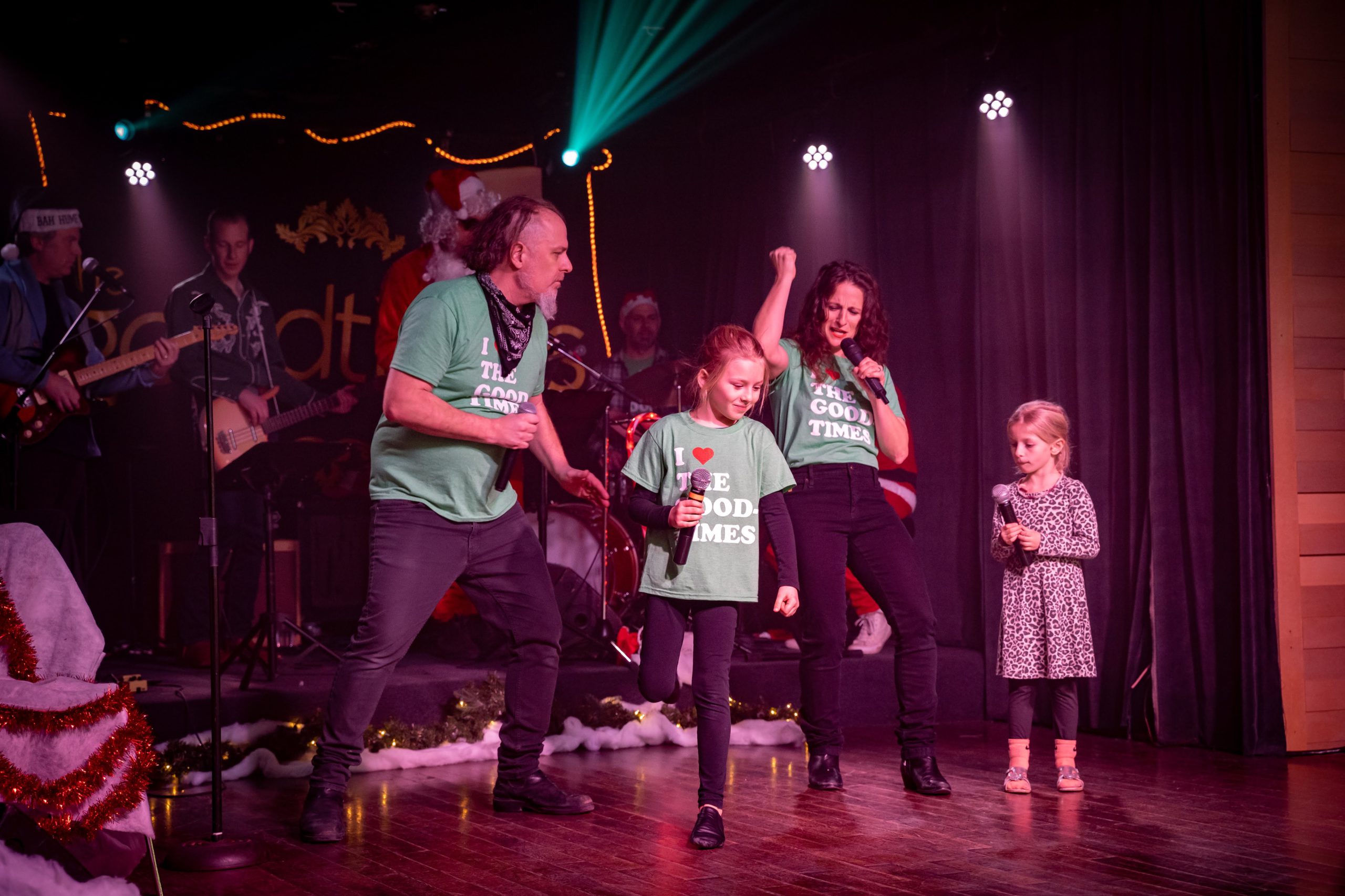 The Goodtimes perform their annual Christmas show at the Revival on College Street in 2019.