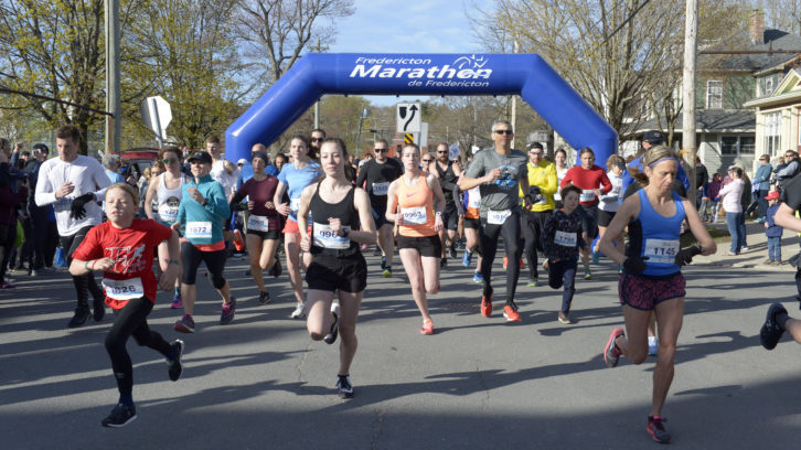 Organizers of the Fredericton Marathon are hoping it will be in-person this year, like it was in 2019.