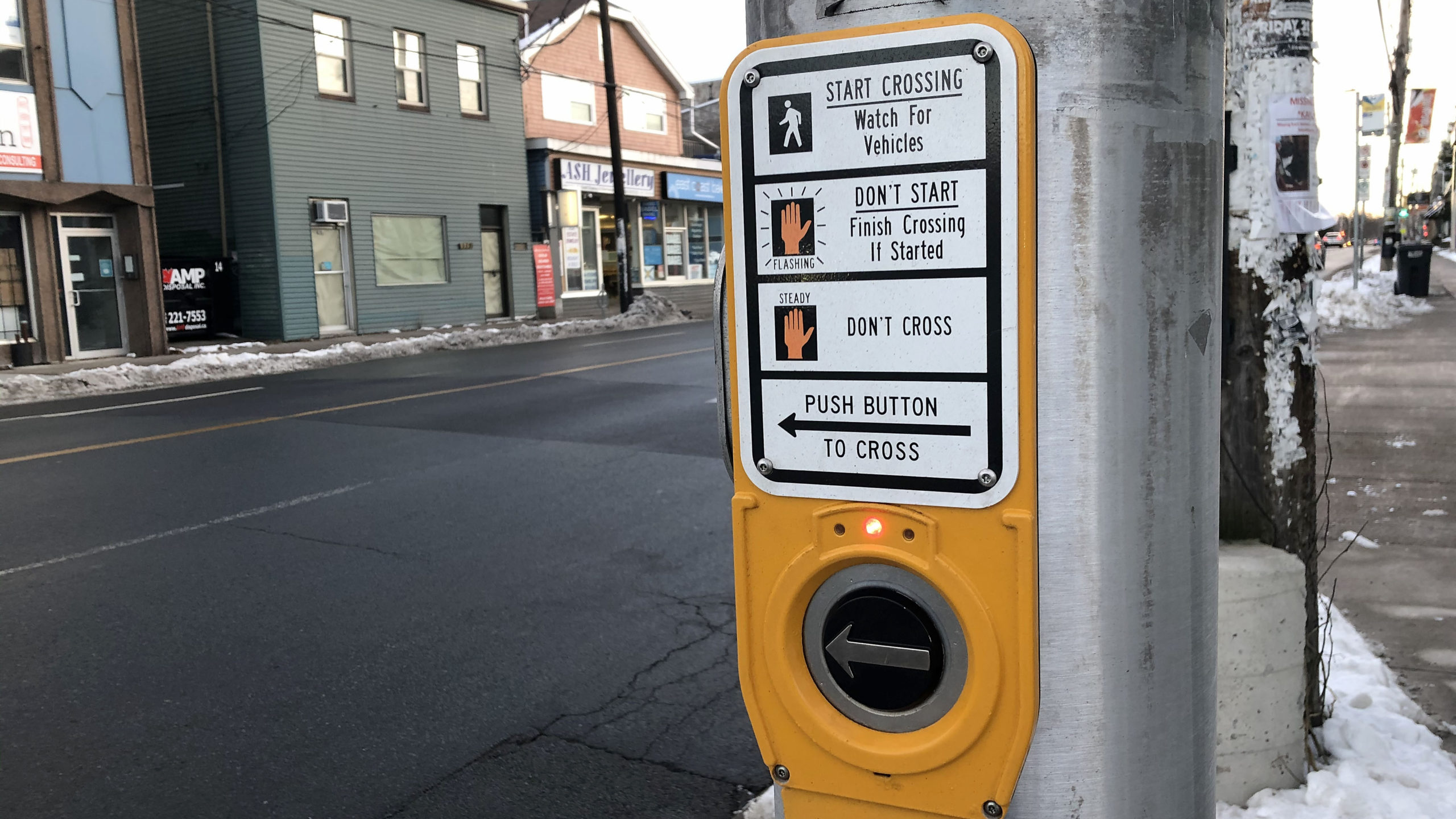 The Transportation Standing Committee is looking at getting rid of pedestrian push buttons.