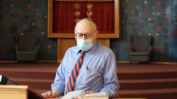 Rabbi Gary Karlin, at the Shaar Shalom Synagogue in Halifax
