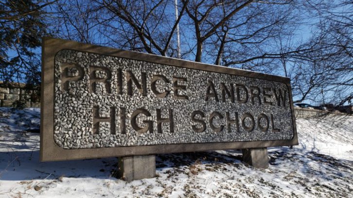 Prince Andrew High School is changing its name this year.