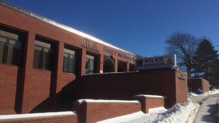 Halifax Regional Police headquarters on Gottingen Street in Halifax, in a file photo taken on Feb. 1.