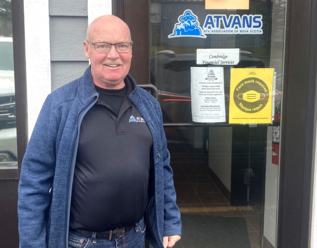 Barry Barnet of the All-Terrain Vehicle Association of Nova Scotia