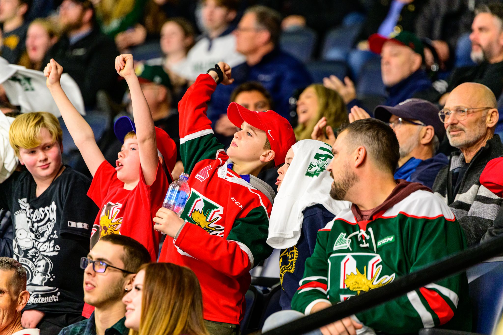 8,734 fans attended the Moosehead's Jan. 14 win over Sherbrooke