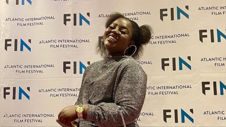 Juliet Mawusi at the Atlantic International Film Festival (FIN), September 2021. 
