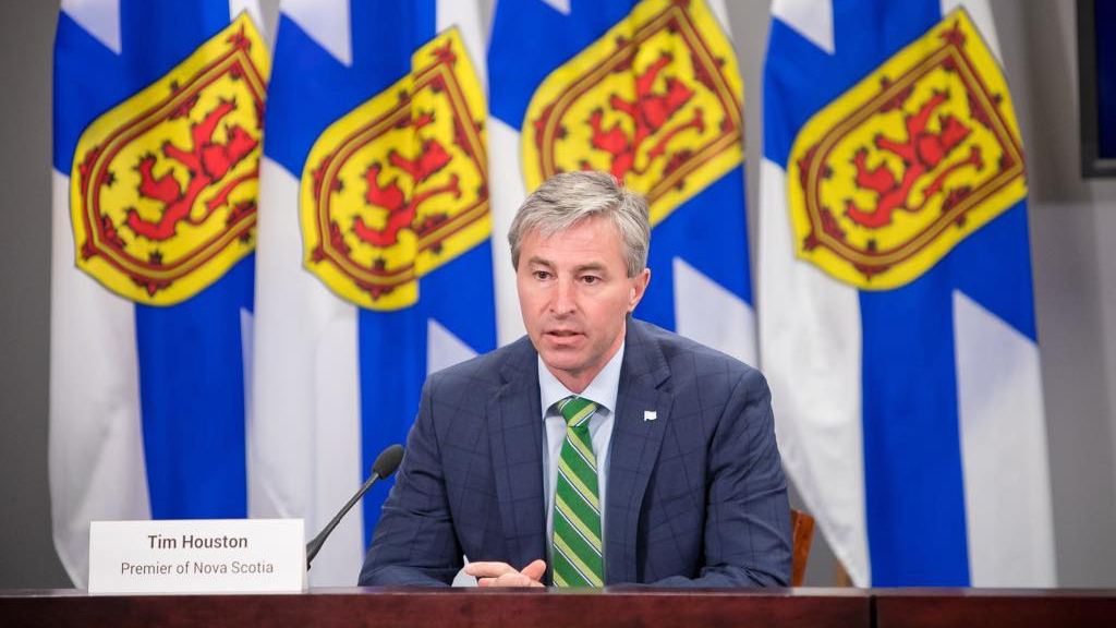 Nova Scotia Premier Tim Houston, shown in this file photo, was ‘very pleased’ with the health-care structure presented by the federal government on Tuesday.