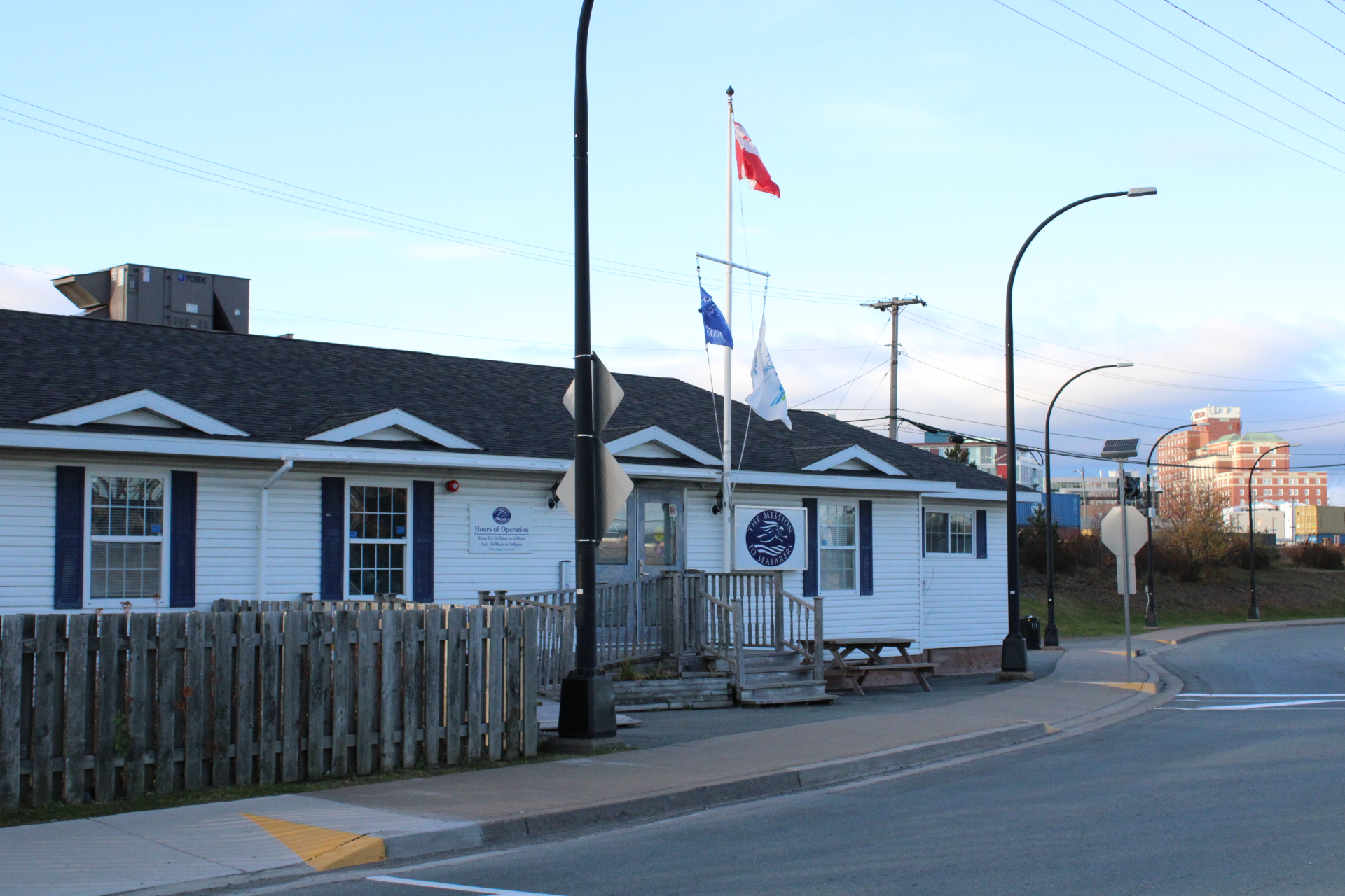 The Mission to Seafarers building on Marginal Rd., Halifax.