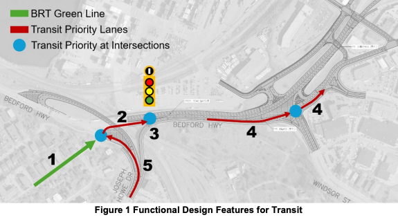 Proposed enhancements to the Windsor Street Exchange