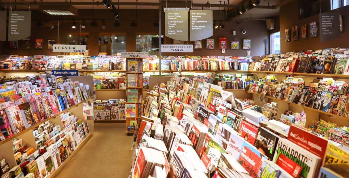 Atlantic News on Morris Street in Halifax, Nova Scotia on September 24, 2025. The newsstand has been open since 1973.