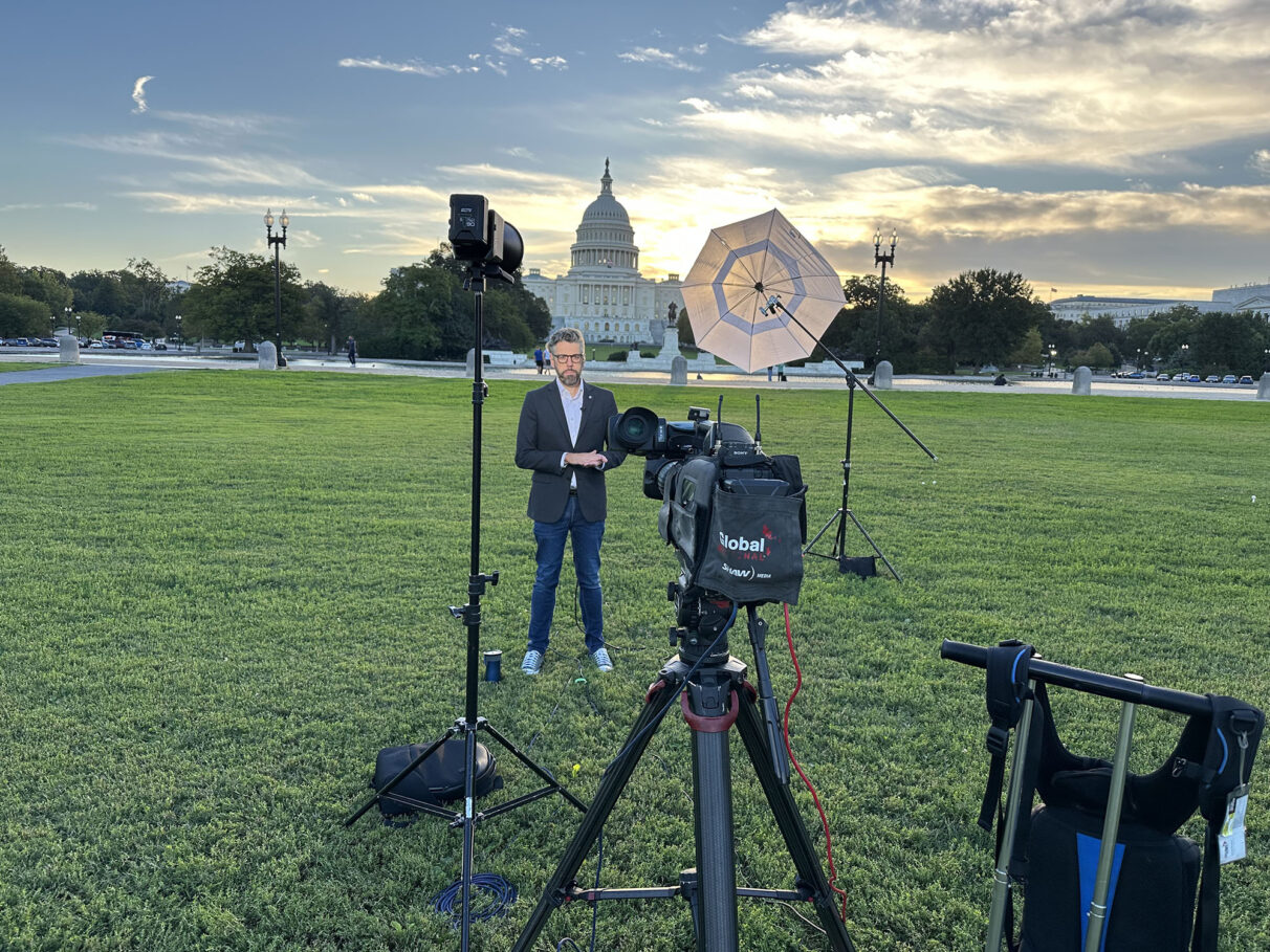 Reggie Cecchini reporting for Global News.