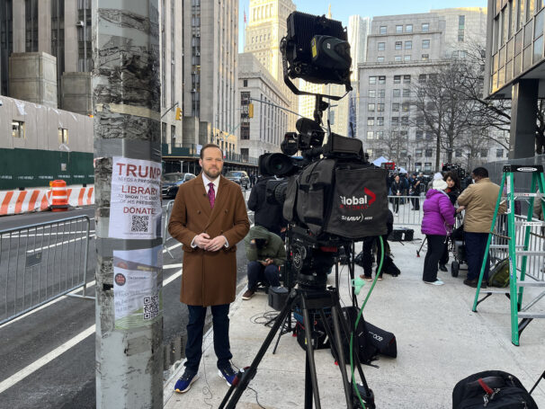 Jackson Proskow reporting live for Global News.