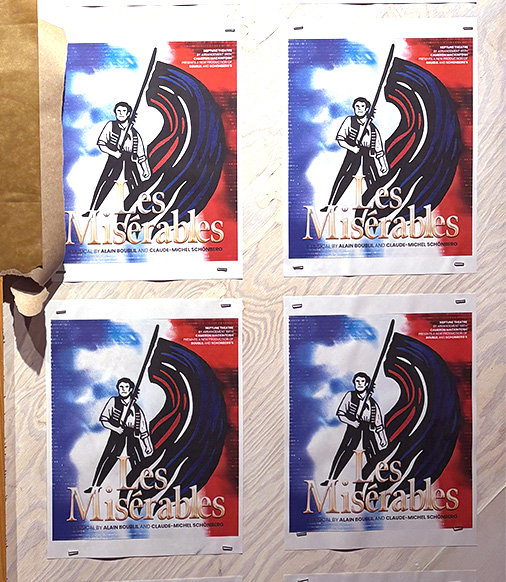 Neptune Theatre 2026/2027 season poster for Les Miserables.
