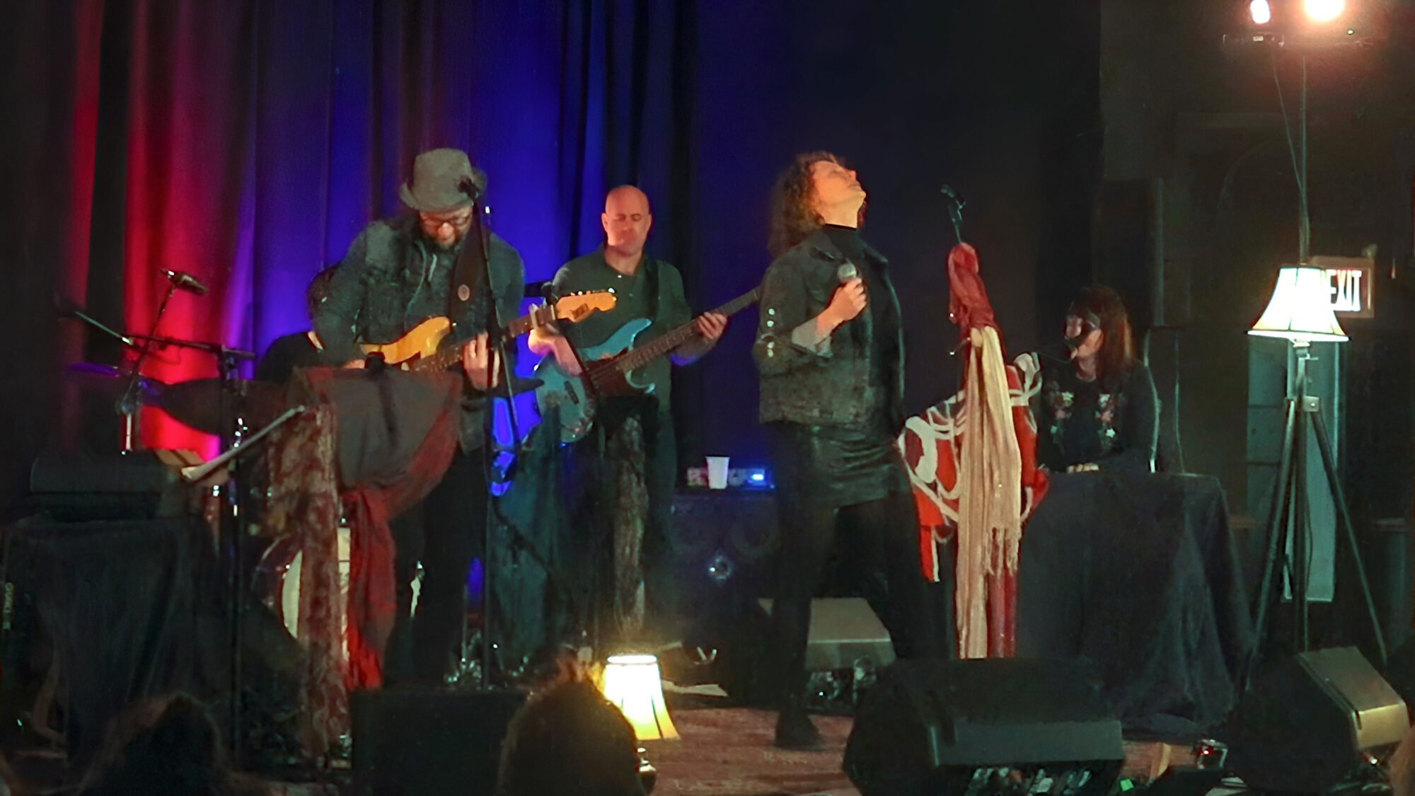 Artists of A Li’l Affair play at the Sanctuary Arts Centre in Dartmouth. The event celebrates International Women’s Day, fundraises for Adsum for Women and Children, and pays homage to Sarah McLachlan’s Lilith Fair.